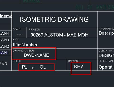 Attribute Werden In AutoCAD Plant 3D Nicht In Das Schriftfeld Einer