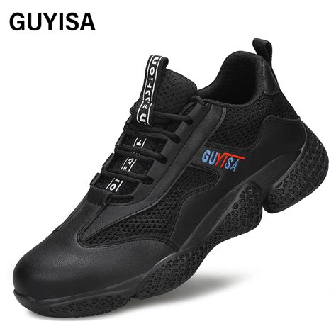 Guyisa New Safety Shoes With Steel Toes For Outdoor Work China Safety