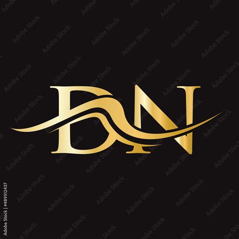 Letter DN Logo Design Initial DN Logotype Template For Business And