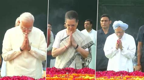 Lal Bahadur Shastri Jayanti 2019 Pm Narendra Modi Sonia Gandhi