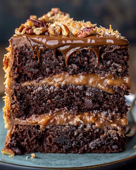 Luxurious Chocolate Caramel Pecan Cake – NorthEast Nosh Recipes