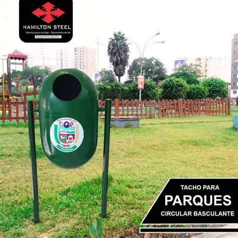 Tacho Basura Basculante De Parque Iquitos Pucallpa Cajamarca Cuotas