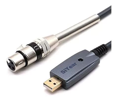 Cable De Micrófono Usb De Siyear Xlr Hembra A Usb Macho Cab Cuotas