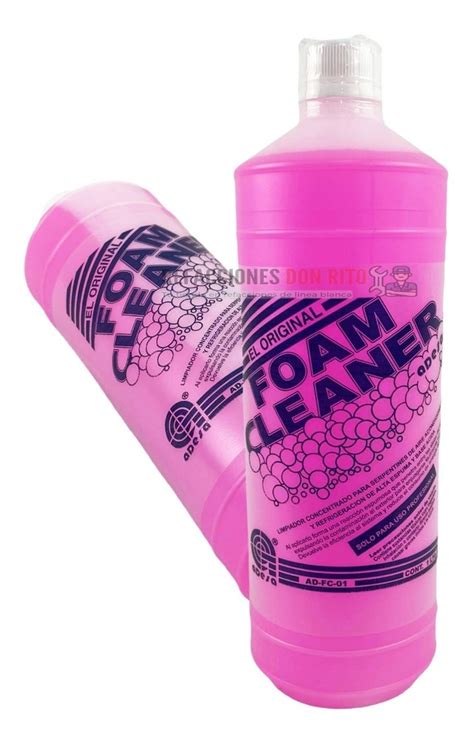 Foam Cleaner Rosa 1 Litro Limpia Serpentin Quita Sarro Mercadolibre