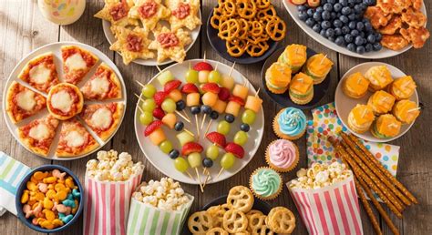 easy  simple kids party snacks   occasion