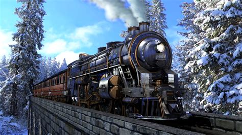 ArtStation - Hudson Locomotive