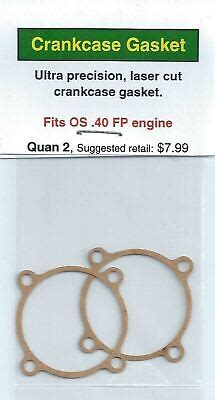 OS 35 40 FP Crankcase Gasket 2 Pack NIP EBay