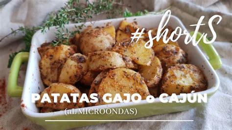 PATATAS GAJO Patatas Al Microondas SIN ENSUCIAR Apenas Nada Shorts