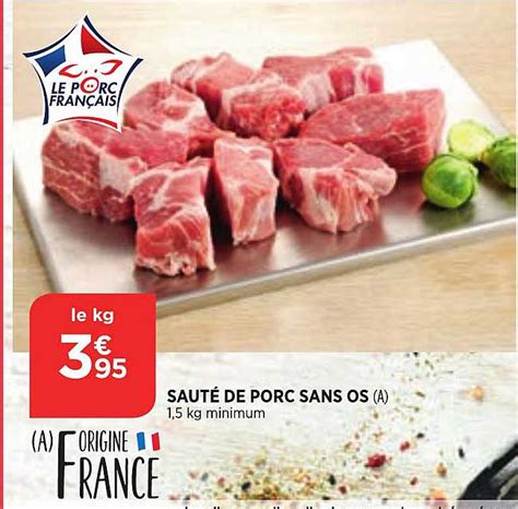 Promo Sauté De Porc Sans Os chez Bi1 iCatalogue fr