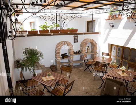 internal courtyard  res stock photography  images alamy