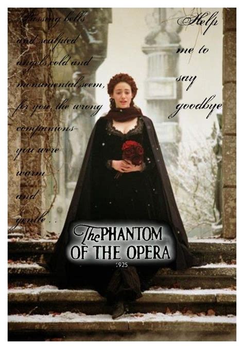 Wishing You Were Somehow Here Again By Christine Daae Liked On