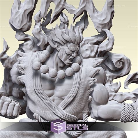 Gouki Akuma 3D Model from Street Fighter | SpecialSTL