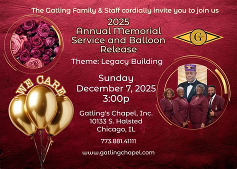 For Decades, Gatling's Chapel Inc Has Provided Respectful And Traditional Funeral Services To The Chicago Community And Beyond 2