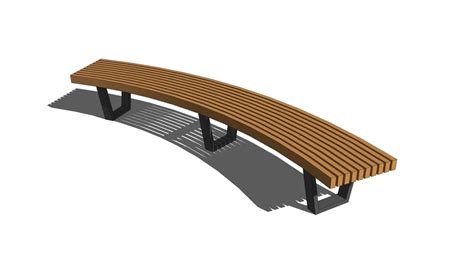 Curved Bench 3D Warehouse 43 OFF Csfhungary Hu