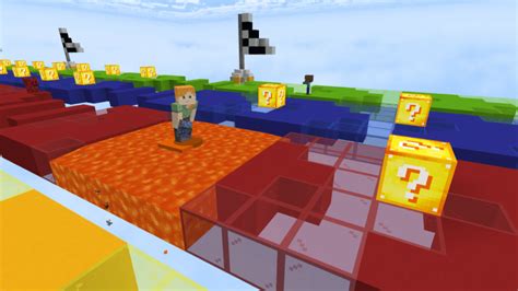 Lucky Blocks Race Minecraft Map