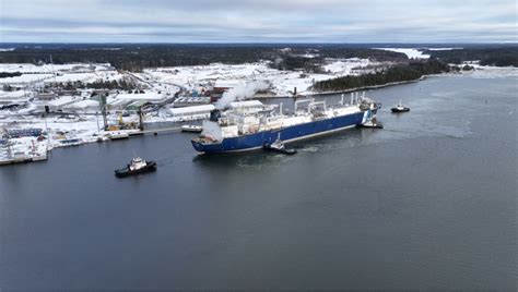 Finlandia Celebra La Puesta En Marcha De Su Terminal Inkoo En Un Tiempo