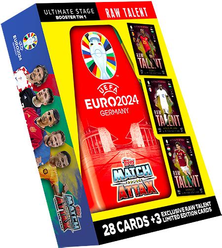 Puszka Mini EURO 2024 Match Attax Karteina Pl