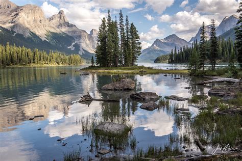 "Spirit Island" | Jasper National Park, Alberta | Josh Meier Photography