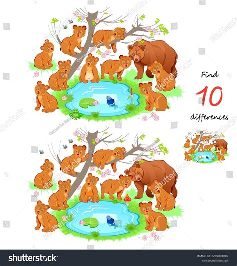 Counting Bears Clip Art