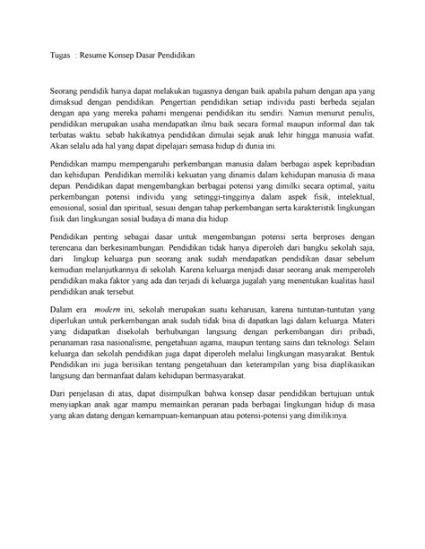 Konsep Dasar Pendidikan 6