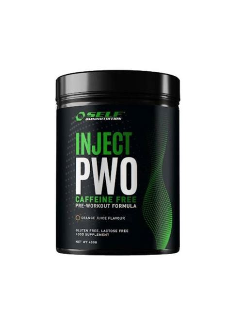 Inject Pwo Caffeine Free 400g Self Omninutrition Tehonlisääjä Pps