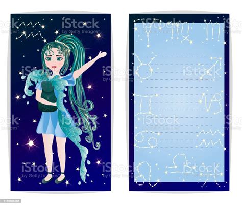 Zodiac Signs Aquarius Stock Illustration Download Image Now Abstract Aquarius Astrology