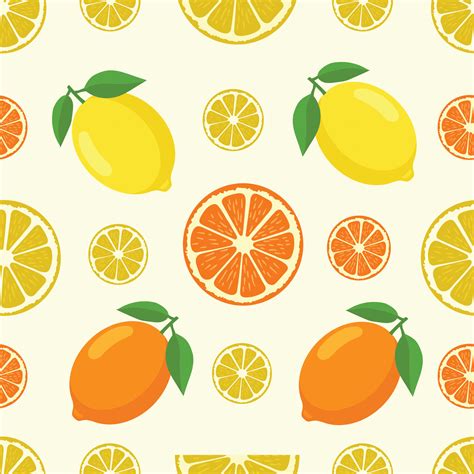 Seamless orange pattern vector illustration 27600459 Vector Art at Vecteezy