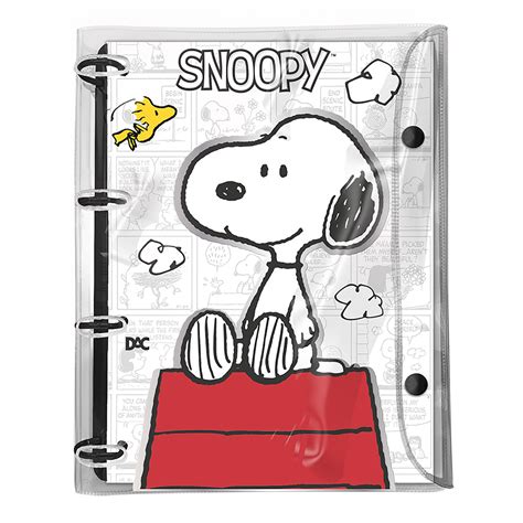 Caderno Argolado Universitario Snoopy Dac Diskpel Papelaria Há 20