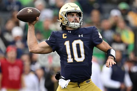 Is Sam Hartman Playing In The Bowl Game Notre Dame Qbs Status Explored