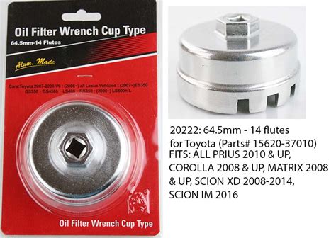 Toyota Oil Filter Wrench Orex Motorsports