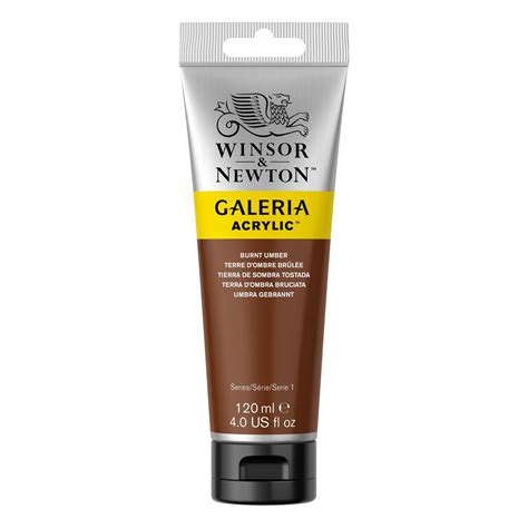 Winsor Newton Galeria Burnt Umber Acrylic Paint Ml Hobbycraft