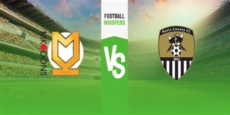 Mk Dons Vs Notts County Prediction Odds And Betting Tips 09092023