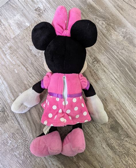 Minnie Mouse Disney Clubhouse Fun Plush Singing Talking Pink Etsy