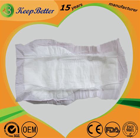 Oem All Sizes Disposable T Shape Adult Diaper Inserts Incontinence Pads