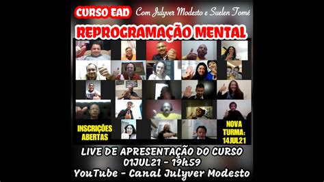 Curso Reprogramação Mental 2ª Turma YouTube