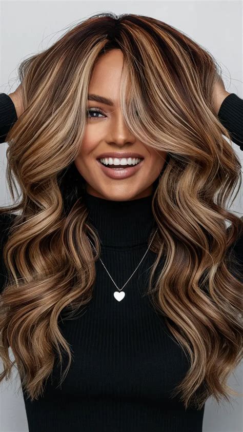 Blonde And Brown Hair Color Ideas Balayage Highlights Two Toned