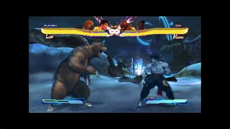 Street Fighter X Tekken Marshall Law 26 Hit Combo Youtube