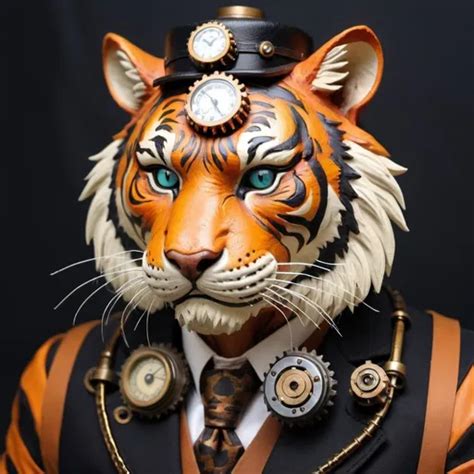 Atomic Steampunk Tiger