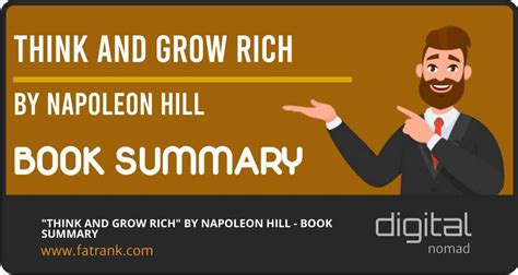 Think And Grow Rich By Napoleon Hill Book Summary Fatrank