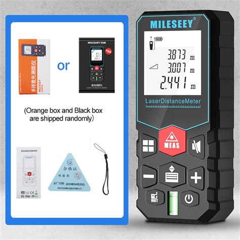 Mileseey X5 Laser Distance Meter Rangefinder Trena Laser Tape Digital