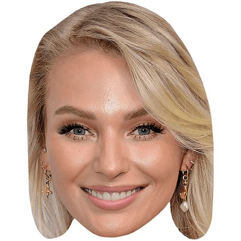 Irina Baeva Smile Big Head Larger Than Life Mask