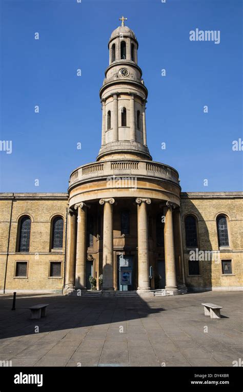 St Mary's Church in London Marylebone England United Kingdom UK Stock ...