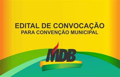 EDITAL DE CONVOCAÇÃO CONVENÇÃO MUNICIPAL DO PARTIDO MOVIMENTO