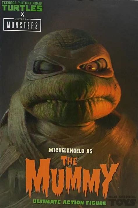 Michelangelo As The Mummy Ultimate Teenage Mutant Ninja Turtles X