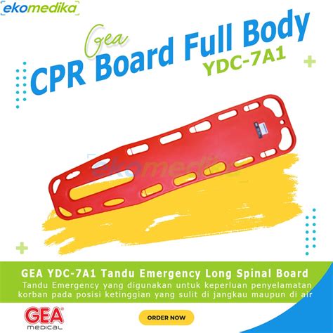 Jual Tandu Emergency Spinal Board Long Spine Board Gea Ydc 7a1 Tandu