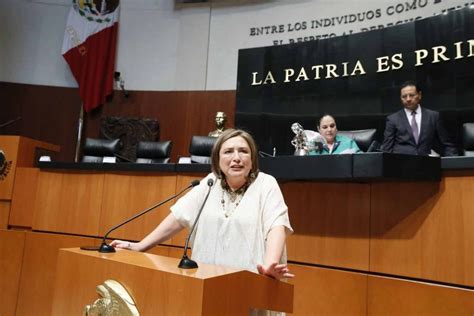 Intervención En Tribuna De La Senadora Xóchitl Gálvez Ruiz Para