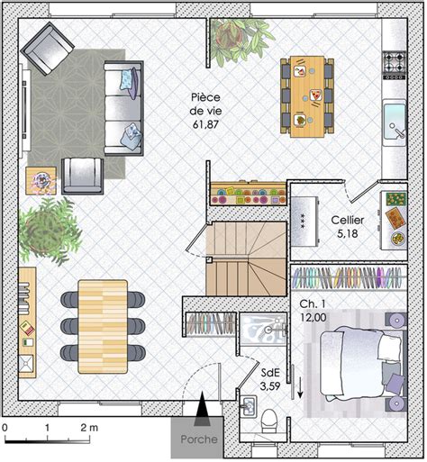 Plan De Maison Une Maison Au Charme Empreint De Classicisme Faire