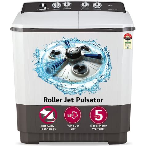 Lg Kg Star Wind Jet Dry Semi Automatic Top Loading Washing Machine