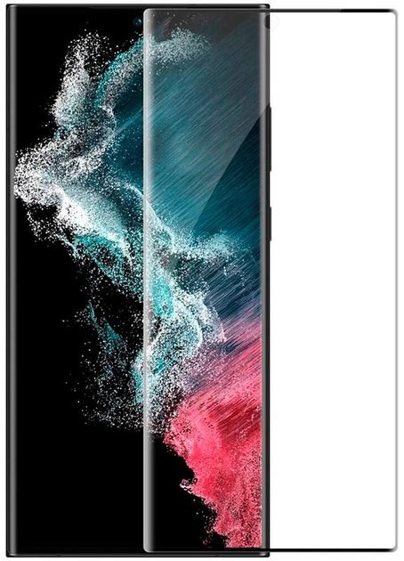 Защитное стекло PowerPlant для Samsung Galaxy S23 Ultra Black (GL602077 ...