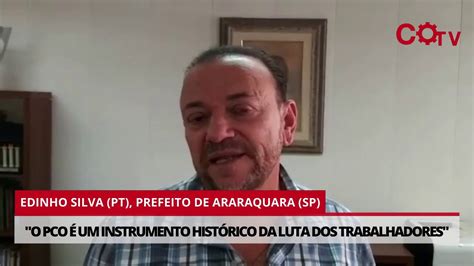 Prefeito De Araraquara SP Edinho Silva PT Se Solidariza O